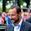 15 May: The Crown Prince visits the "Pøbel" Project in Stavanger. Here, The Crown Prince learned how the Project helps young people that have dropped out of school (Photo: Kjetil Grøtte, Pøbelprosjektet)